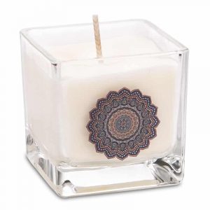 Bougie Parfumée Écologique - Cire de Colza - Mandala