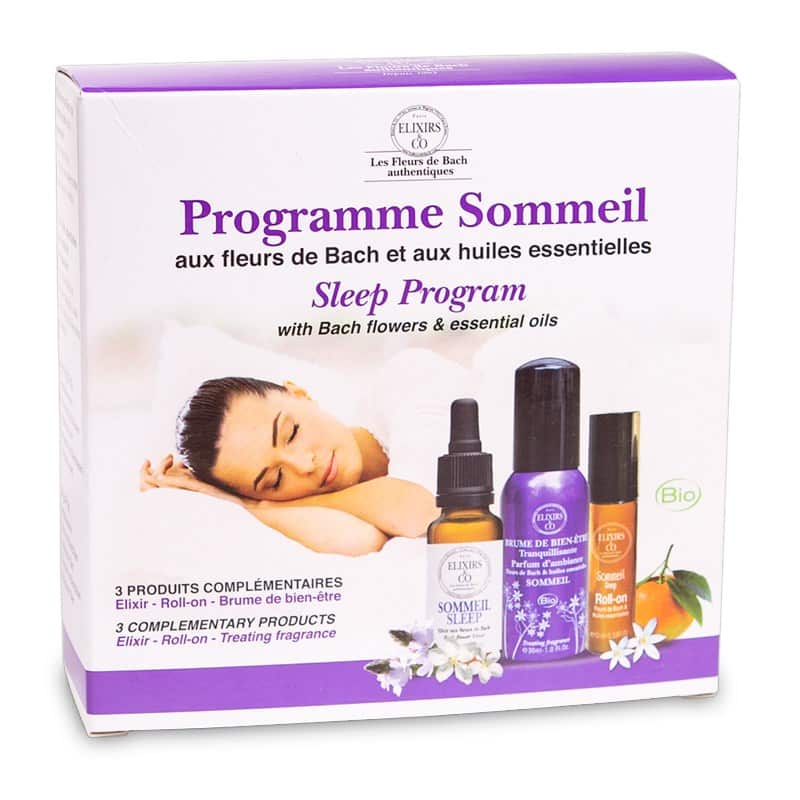 Programme Sommeil aux Fleurs de Bach