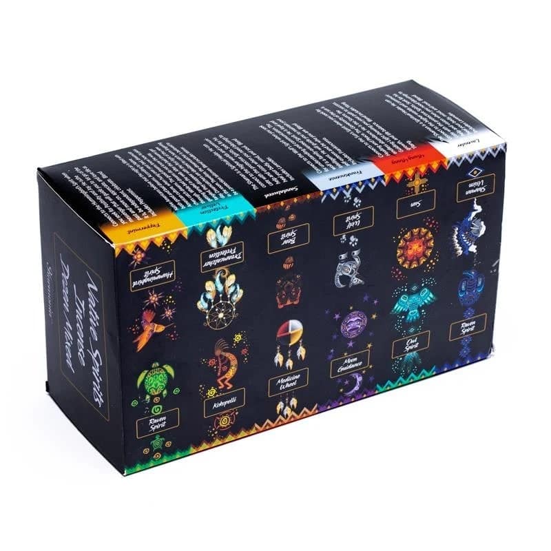Boîte Mélange d'Encens Goloka Native Spirits (12 Paquets de 15 grammes)