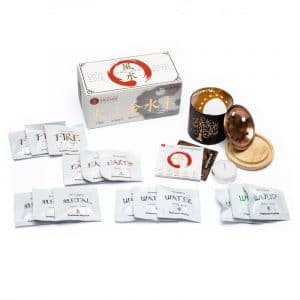 Set Feng Shui Aromafume : Diffuseur + Cubes d'Encens (160 grammes)