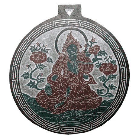 Ardoise Tara Verte en Relief