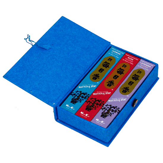 Coffret d'Encens Morning Star (3 Paquets - Assortiment 1)