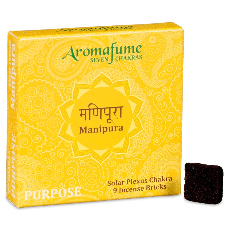 Cubes d'Encens Aromafume Manipura - Chakra du Plexus Solaire