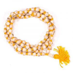 Mala / Chapelet Tulsi - Japa Mala (Basilic) - 108 Perles (0,7 cm)