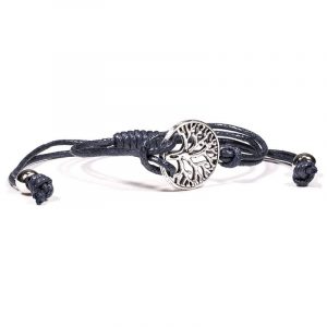 Bracelet Arbre de Vie Anthracite