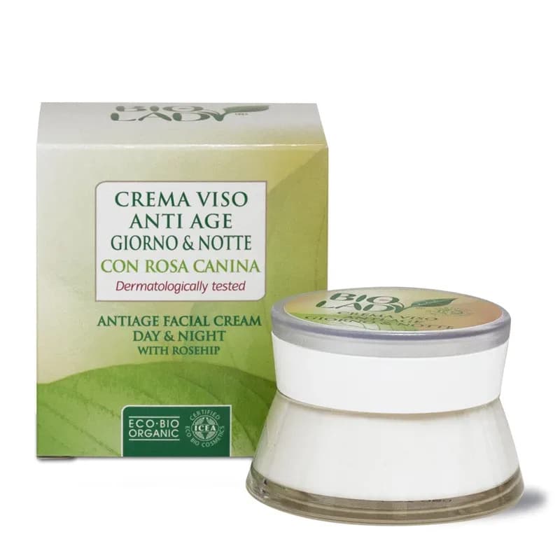 Crème Biologique Anti-âge de Jour et de Nuit pour le Visage