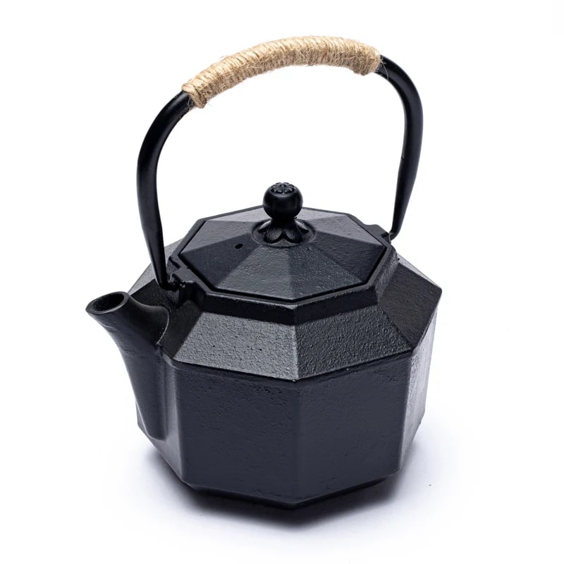 Théière Hexagonale Tetsubin Style Japonais en Fonte (1 litre)