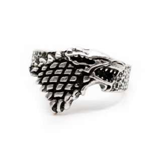 Bague Viking Loup - Argent