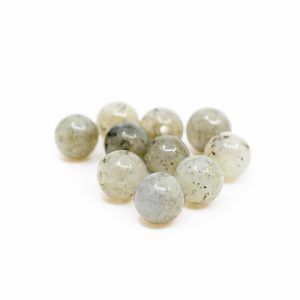 Perles Pierre Précieuse Spectrolite en vrac - 10 pièces (6 mm)