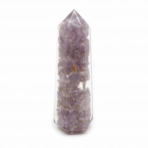 Obélisque Orgonite Lépidolite (70 mm)