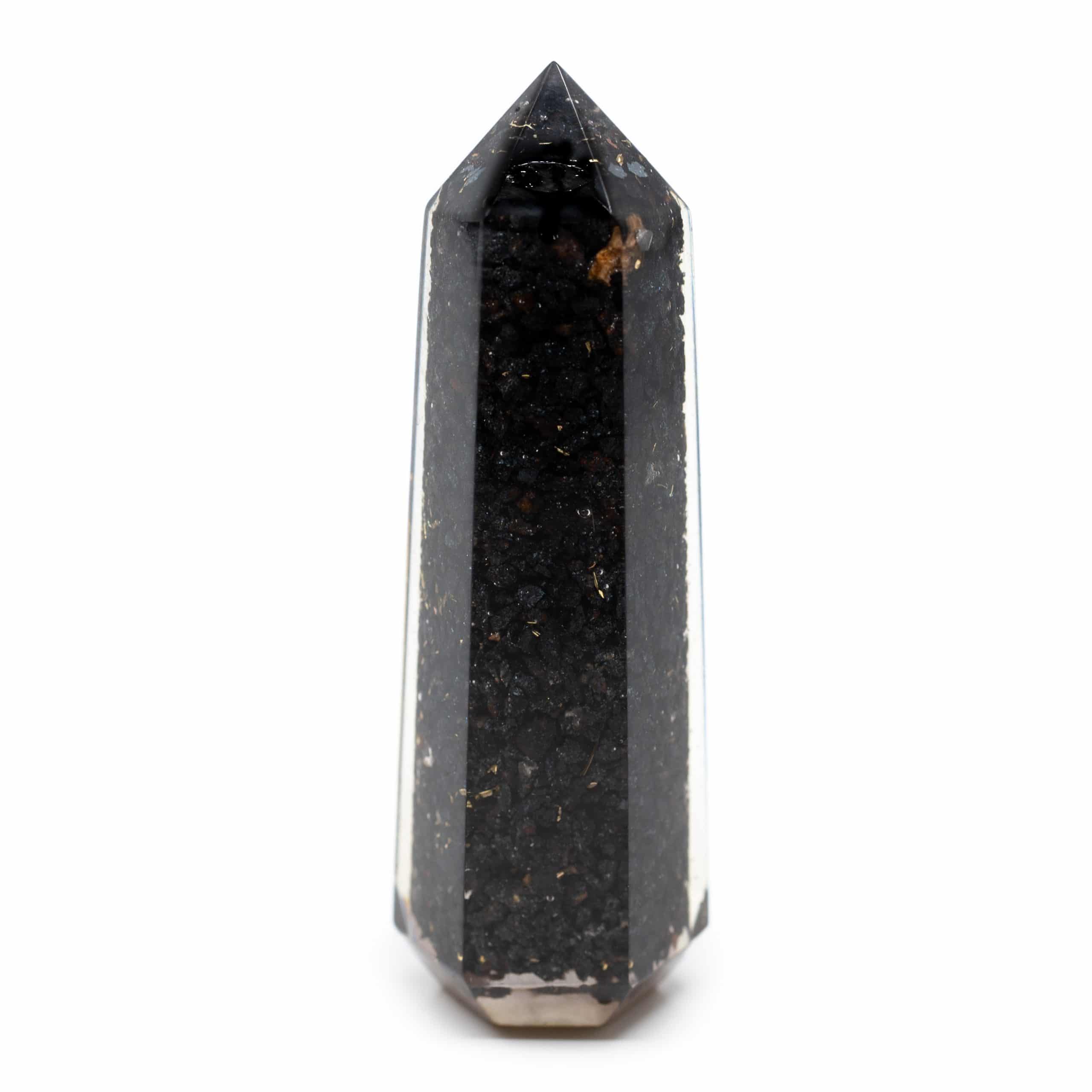 Obélisque Orgonite Hématite (70 mm)