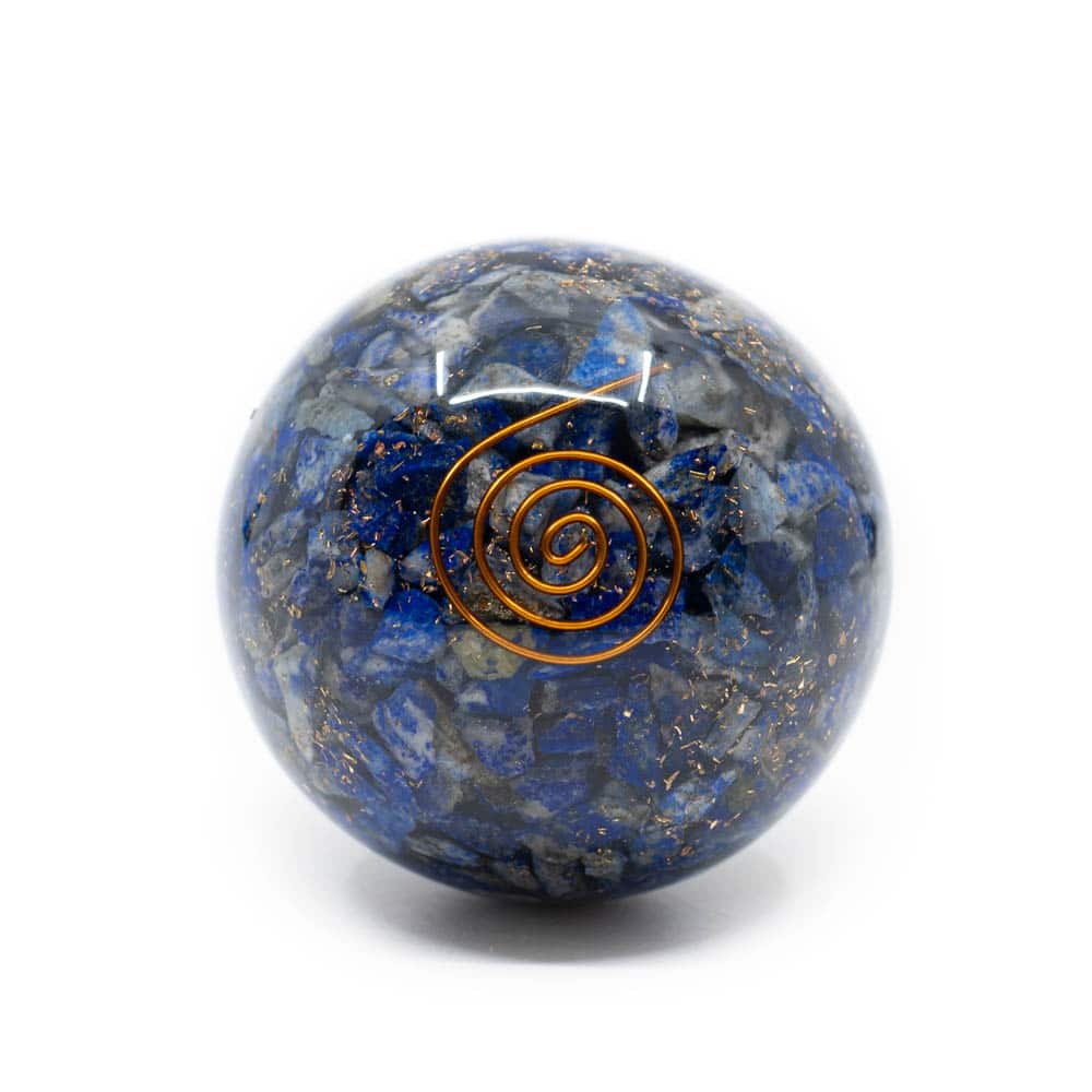 Sphère Orgonite Lapis Lazuli (60 mm)