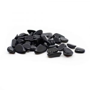 Galets de la Pierre Obsidienne Noire (20 à 40 mm) - 200 grammes