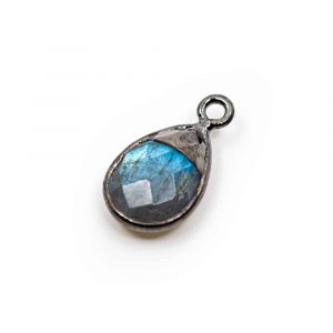 Pendentif Pierre Précieuse Labradorite - Argent 925