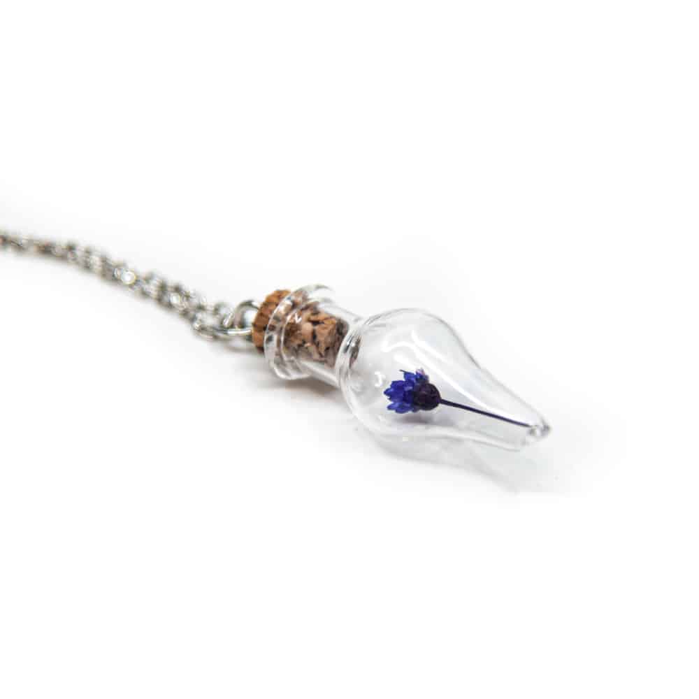 Collier Mini Lotus Violet