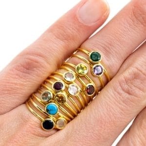 Bague de Pierre de Naissance