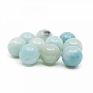 Perles de Pierre Précieuse Amazonite - 10 pièces (12 mm)