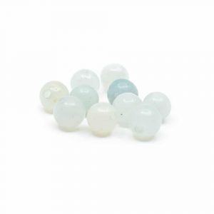 Perles Pierre Précieuse Amazonite - 10 pièces (4 mm)