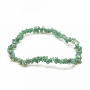 Bracelet Pierre Précieuse Jade Vert (18 cm)