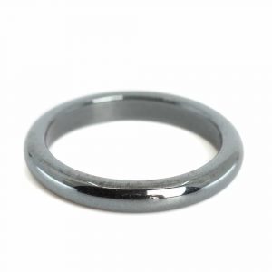 Bague Hématite (3 mm - Taille 15)