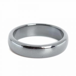 Bague Hématite (6 mm - Taille 20)