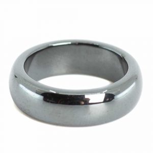 Bague Hématite (6 mm - Taille 15)