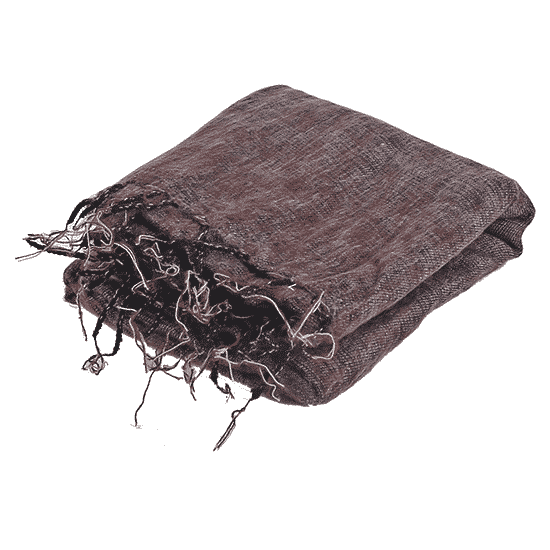Châle de Méditation Rouge Marron XL
