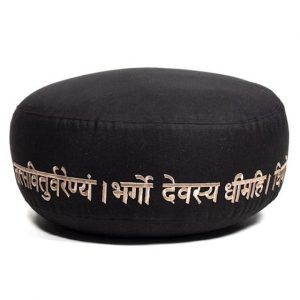 Coussin de Méditation Gayatri Mantra Coton Biologique