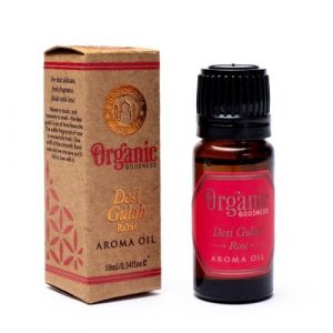 Organic Goodness Aroma Olie Desi Gulab Roos (10 ml)
