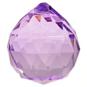 Regenboogkristal Bol Violet AAA Kwaliteit (5 cm)