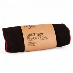 Gant de Gommage Noir pour le Bain ou la Douche