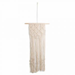 Macramé Losanges - Blanc (80 cm)