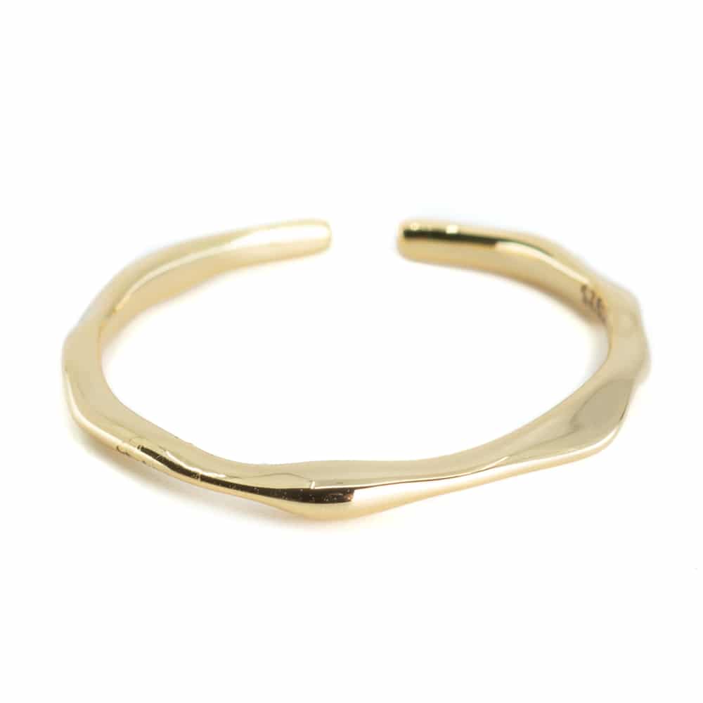 Bague Cuivre Doré - Réglable