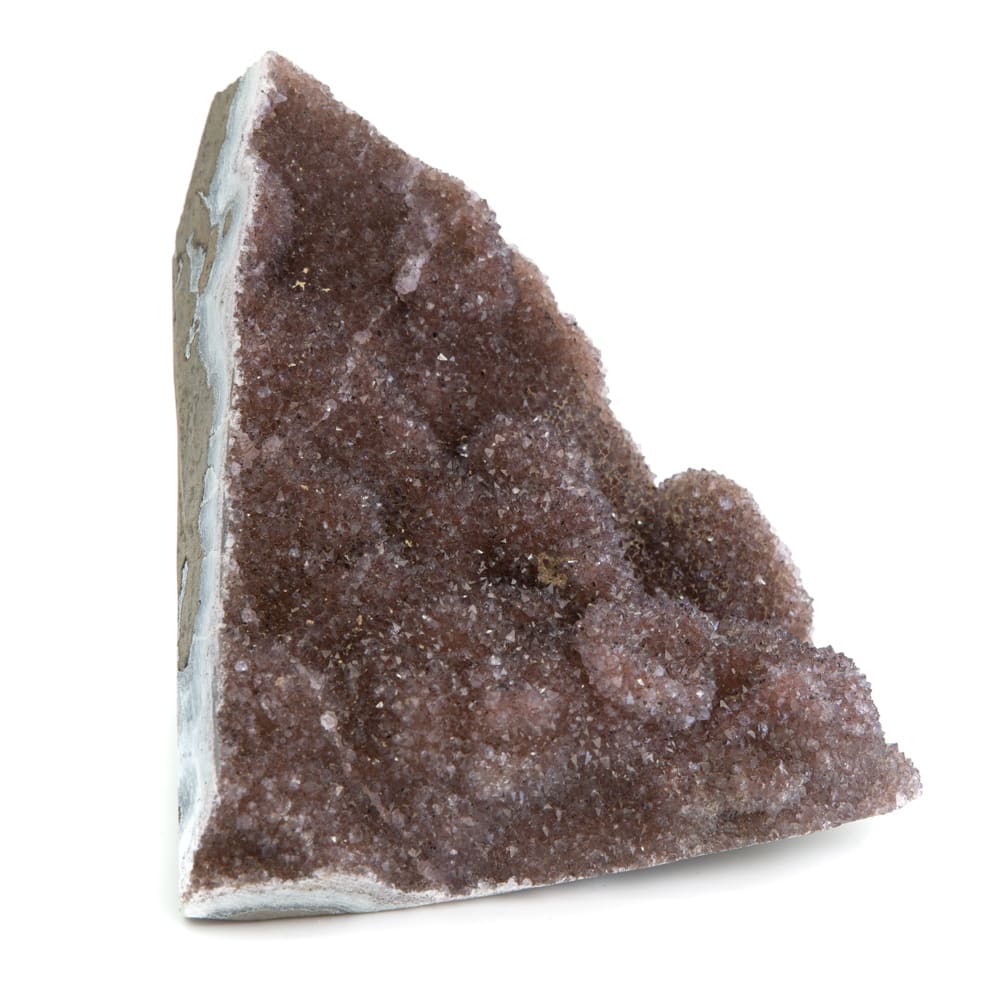 Géode Améthyste Rose Brute Provenant d'Uruguay (1,4 kg)