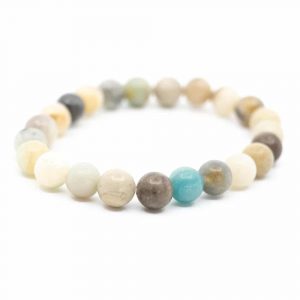 Bracelet Pierre Précieuse Amazonite | Mala Elastique