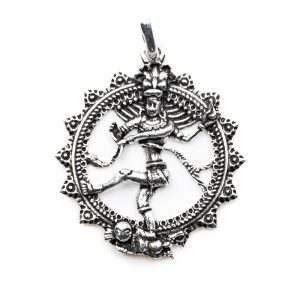 Pendentif Shiva Argent (35 mm)