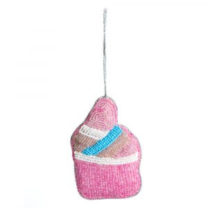 Pendentif Ornement Traditionnel Cupcake (18 cm)