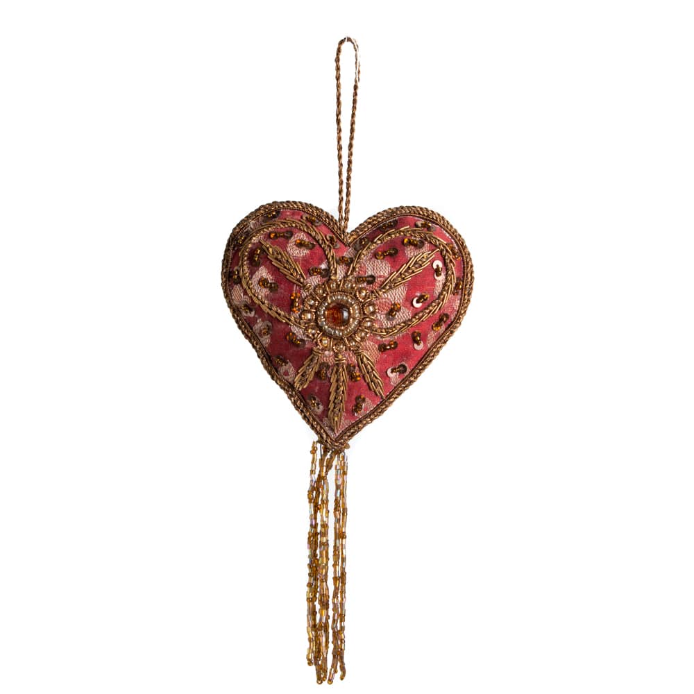 Pendentif Ornement Traditionnel Coeur (25 cm)