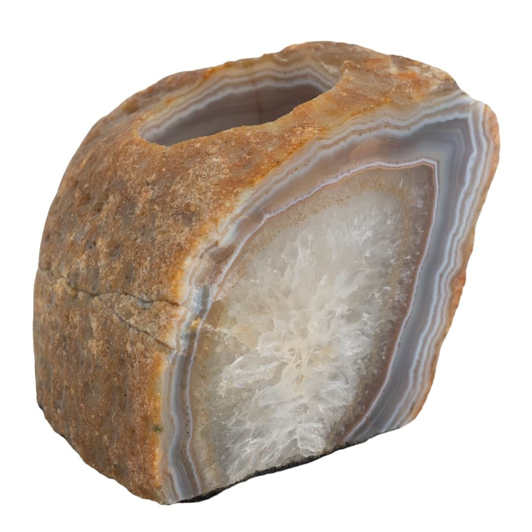 Porte-Bougie Agate (environ 500 ~ 800 grammes)