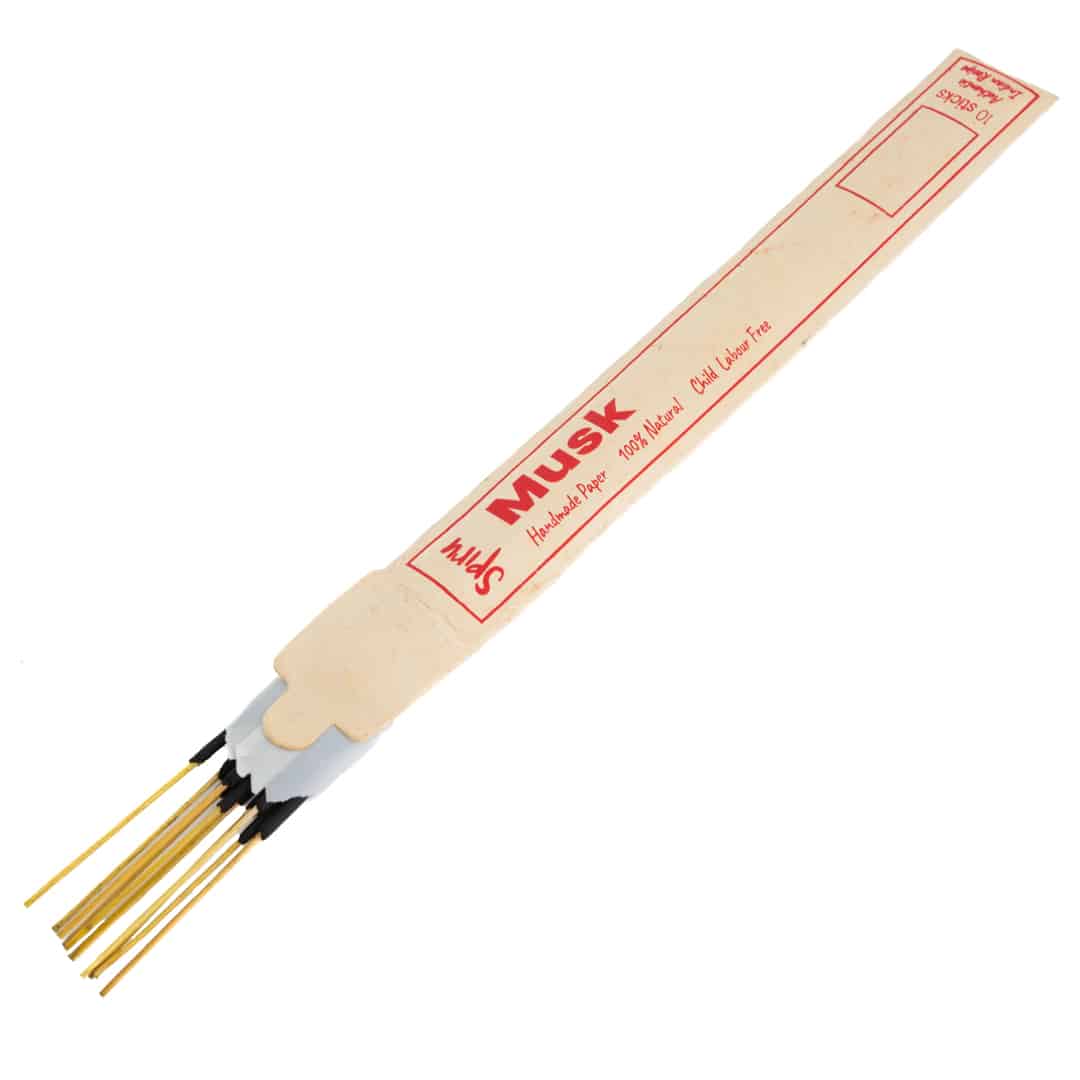 Encens Spiru Traditionnel - Musc (10 Bâtons)