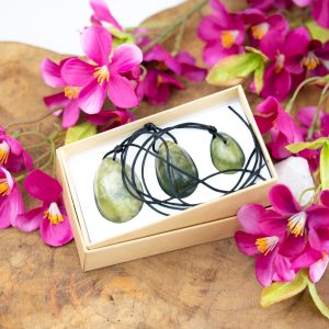 Lot de 3 Œufs Yoni Jade Vert