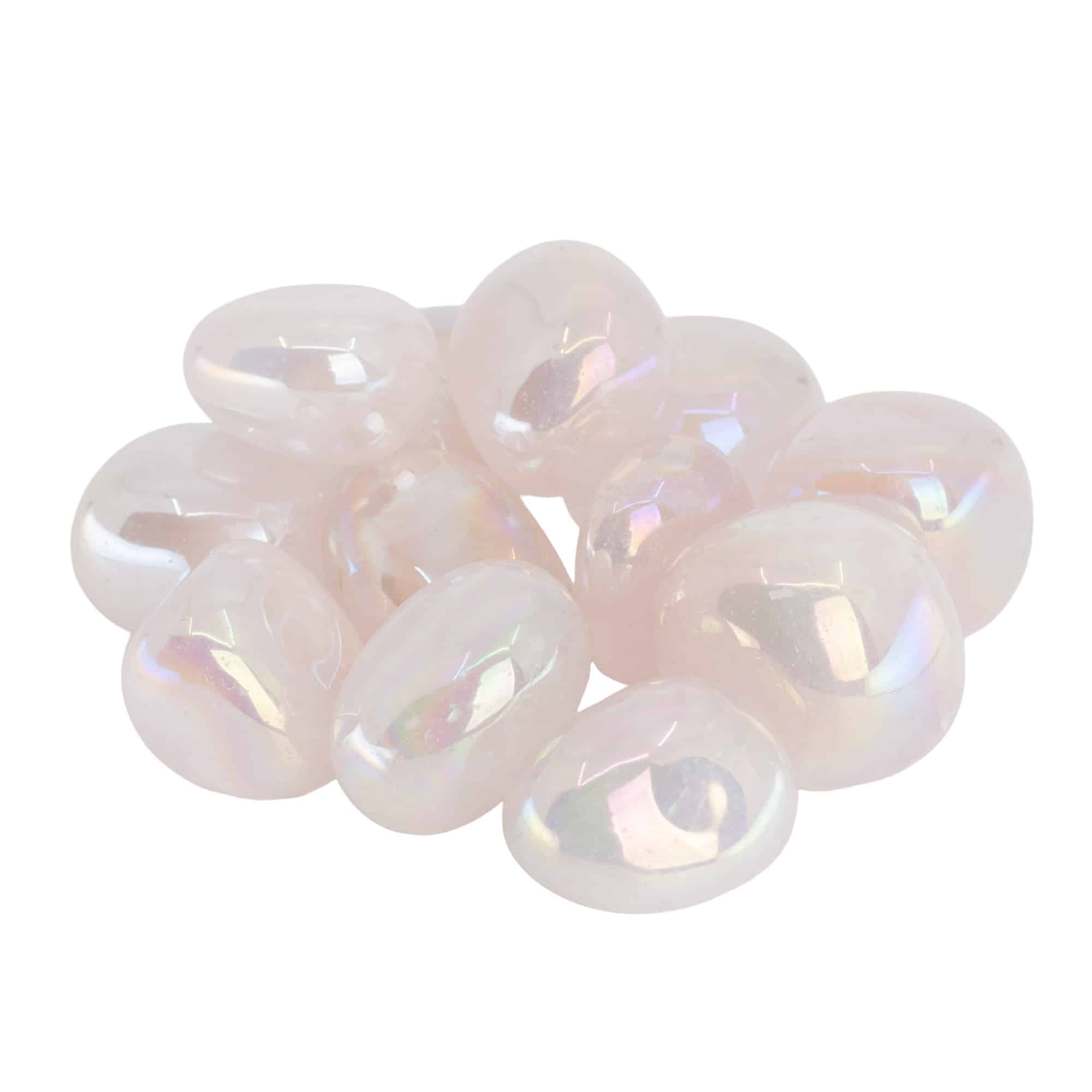 Quartz Aura Rose (20 à 40 mm) - 200 grammes