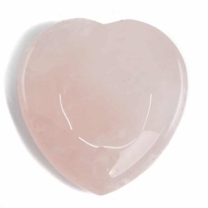 Pierre Précieuse Quartz Rose - Coeur - 60 mm