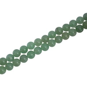 Perles de la Pierre Précieuse Aventurine Verte (10 mm)