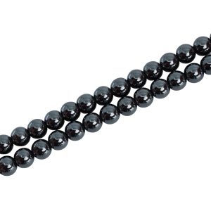 Perles de la Pierre Précieuse Hématite (8 mm)