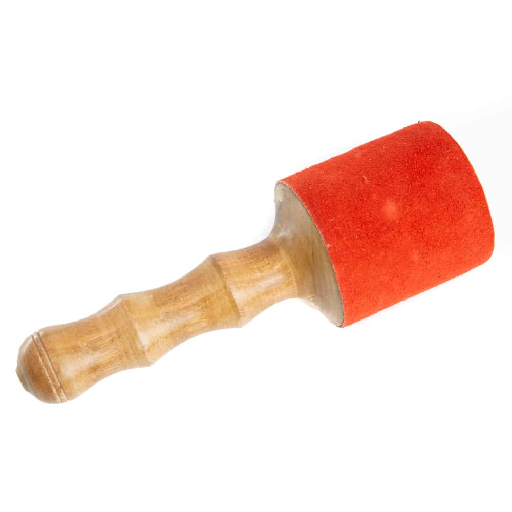 Mailloche en Bois/Daim - Large (20 cm)