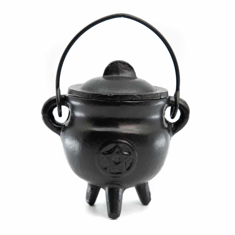 Chaudron de Sorcière en Fonte - Etoile (10 Ø)