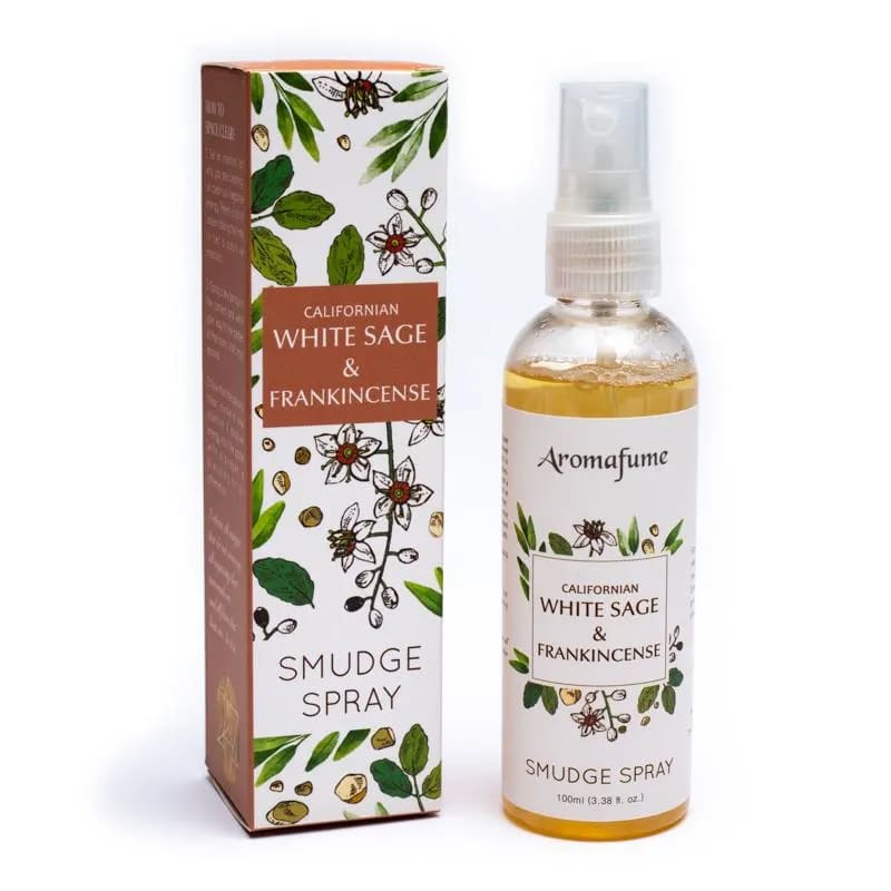 Spray Désodorant Aromafume Smudge Sauge Blanche et Frankincense - 100ml