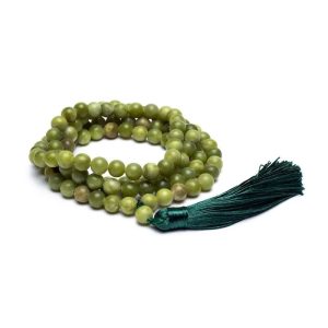 Mala Jade Vert avec Pompon - 0,8 cm