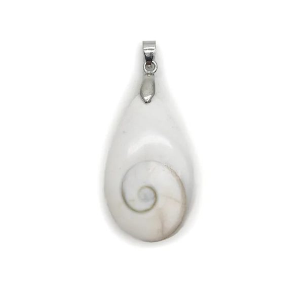 Pendentif Chakra Gomati - Forme de Goutte d'Eau (2,5 x 4 cm)
